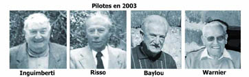 Inguimberti, Risso, Baylou, Warnier en 2003.