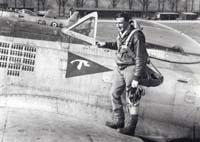Lucien Inguimberti dit " Titi" avec son P47 Thunderbolt