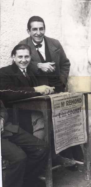 23  Penzini : athlète et acteur .Vente de billets pour le théâtre pour alimenter la trésorerie du club du N.U.C. 1938
