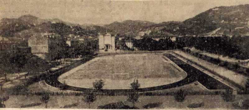 27 Nice 1937 : inauguration du stade du XV° Corps ( photo journal) 