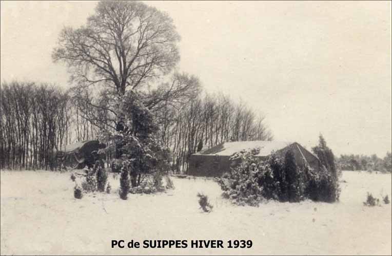 07. PC de Suippes, hiver 1939.