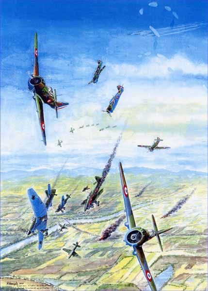 18. Combat du 12 mai 1940 vu par Wenisch. 