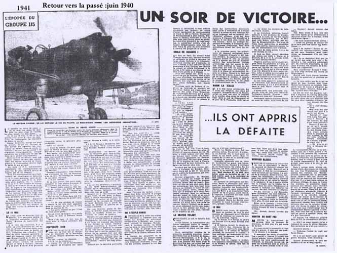 24. Un soir de victoire aérienne , les pilotes ont appris la défaite du pays. 