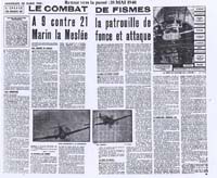 22. La Bataille de France du GC 1/5 ; Fismes 18 mai 1940 . Mort de Morel. 