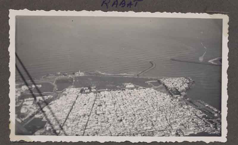 13 Penzini pilote _vue aérienne de Rabat en 1940