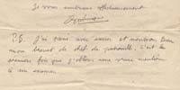 16 Penzini annonce à ses parents sa réussite à l'examen de Chef de Patrouille 1941