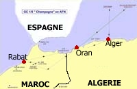 19 Bases du GC 1/5 en Afrique du Nord. 