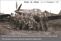 15 Oran La Sénia: 1ère escadrille du GC1/5  en 1943