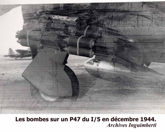 32 bombes d'un P47 Thunderbolt