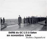 02 Salon de Provence novembre 1944 défilé du GC 1/5"Champagne" 