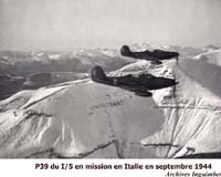 05 P39 Bell Airacobra au dessus de l'Italie en Septembre-octobre 1944