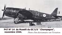 29 P 47 Thunderbolt de Muselli N° 14