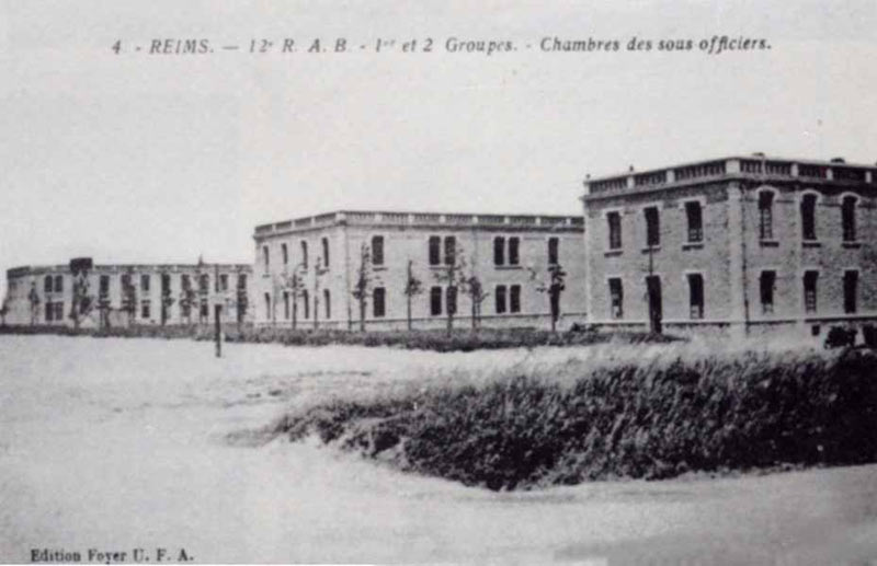 10 Chambres des sous officiers Reims 1940