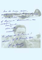 27 dédicace du Général de Gaulle aux pilotes du " Normandie Niémen"