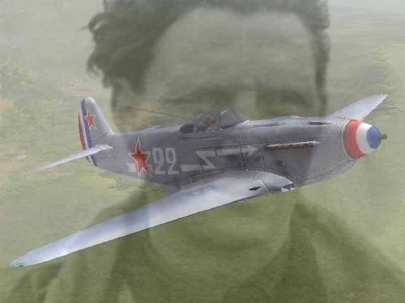 32. Penzini et son Yak3 N°22