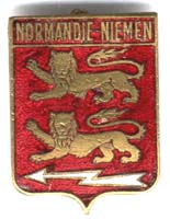 28. Ecusson original du Normandie-Niémen.