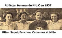 Féminines au NUC 1937