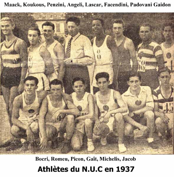 13 1937 succès de l'athlétisme niçois