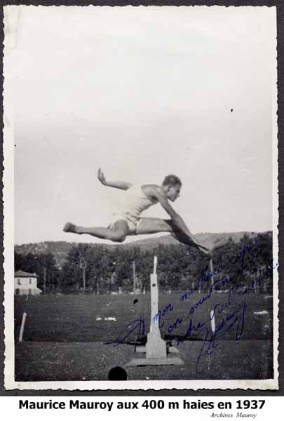 20 Maurice Mauroy en 1937 400m haies