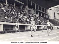 39 Course : arrivée de Salicetti à Monaco en 1940