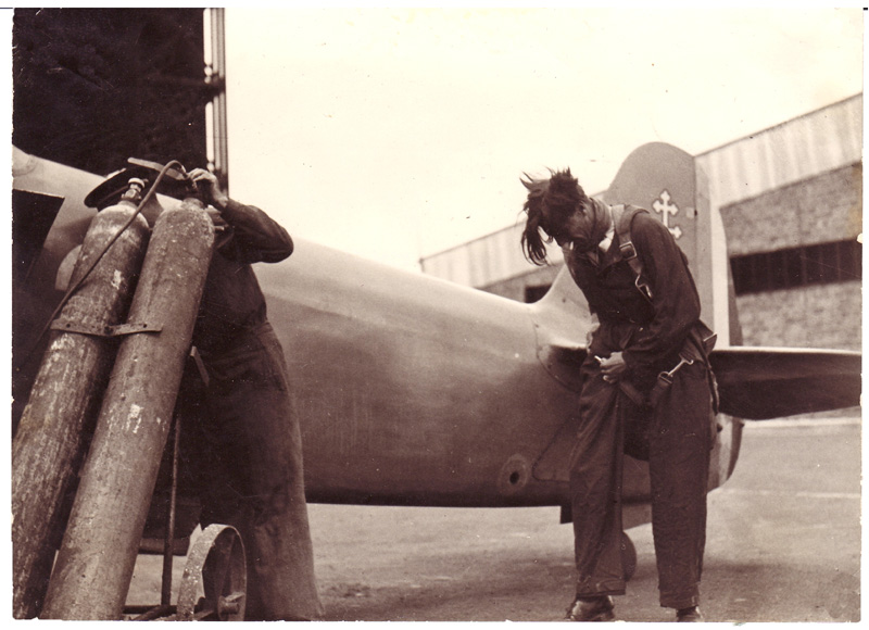 PENZINI Dominique pilote de la patrouille acrobatique du NN après 1945
